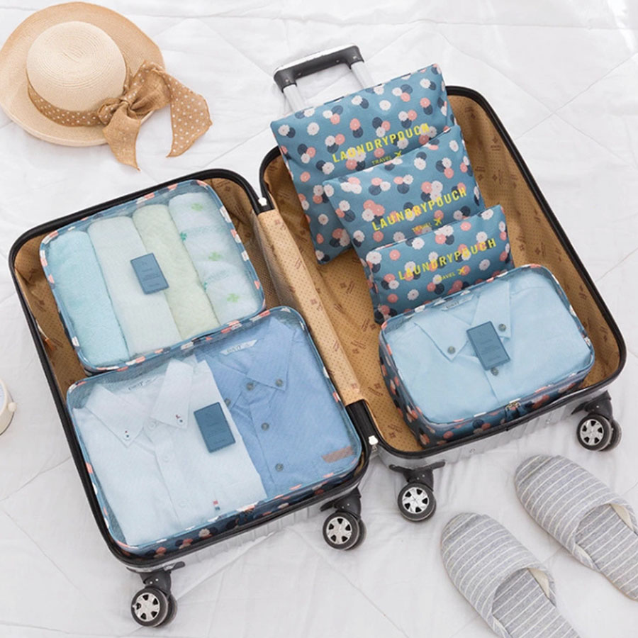 Travel Accessories Bag For Women - 6 шт., дорожный органайзер, сумки для