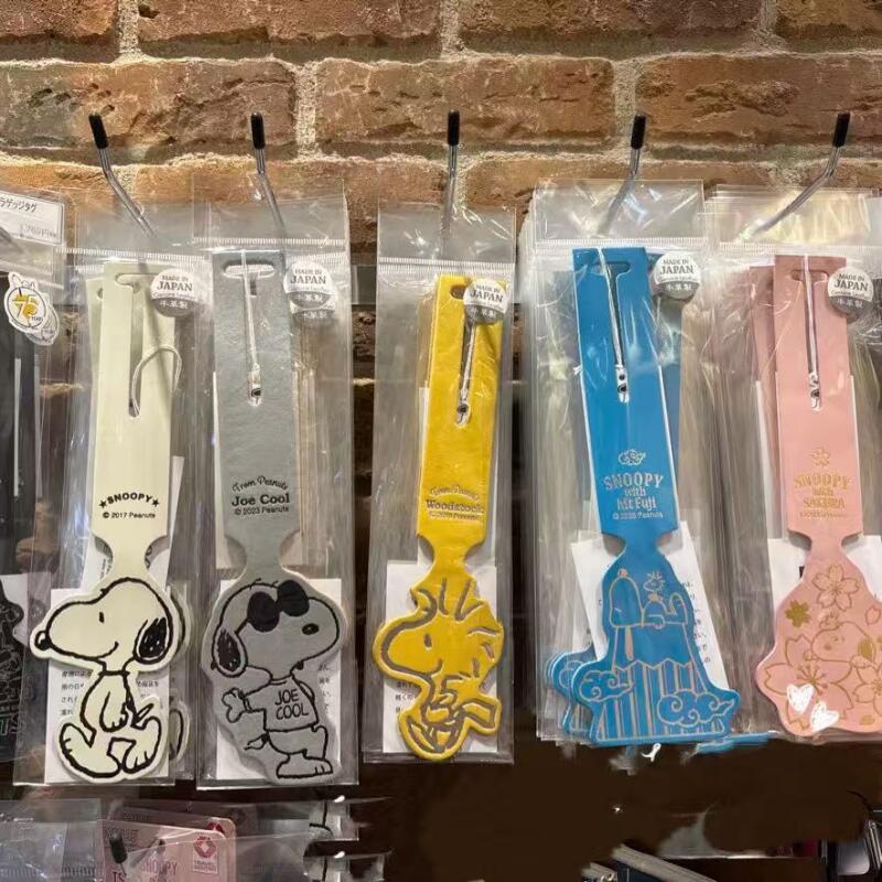 Travel Accessories For Japan Trip - Милая мультяшная бирка для багажа Снупи,