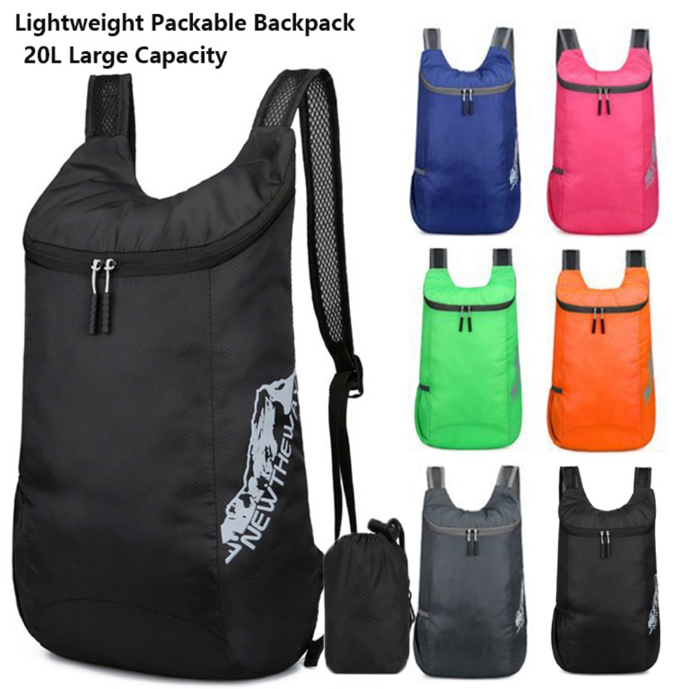 Packable Daypack Foldable - 20-литровый складной рюкзак, легкий, ультралегкий, складная
