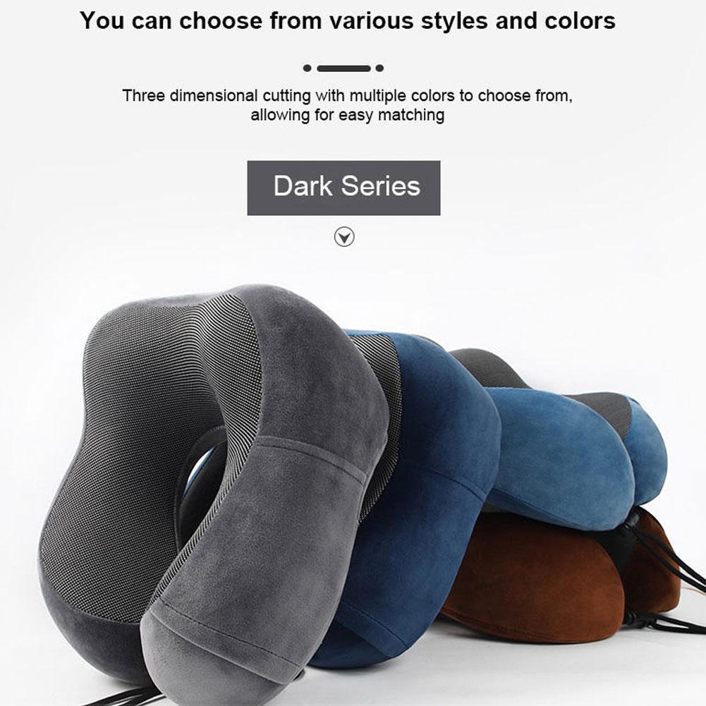 U-образная подушка для шеи с м – обзор и цена Travel Accessories Pillow
