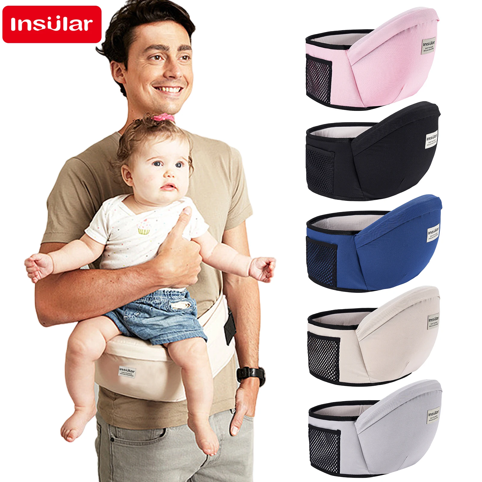 Утолщенная переноска на бедра  – обзор и цена Travel Accessories Hip Belt