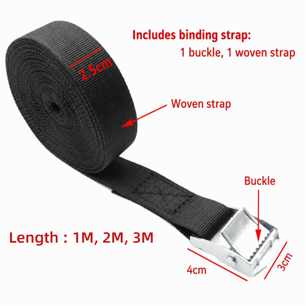 Черные крепежные ремни с метал – обзор и цена Luggage Strap Belt