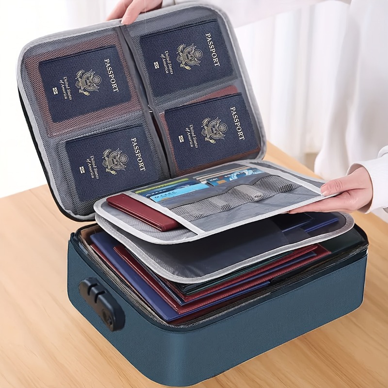 Запираемая сумка для хранения  – обзор и цена Document Organizer Folder