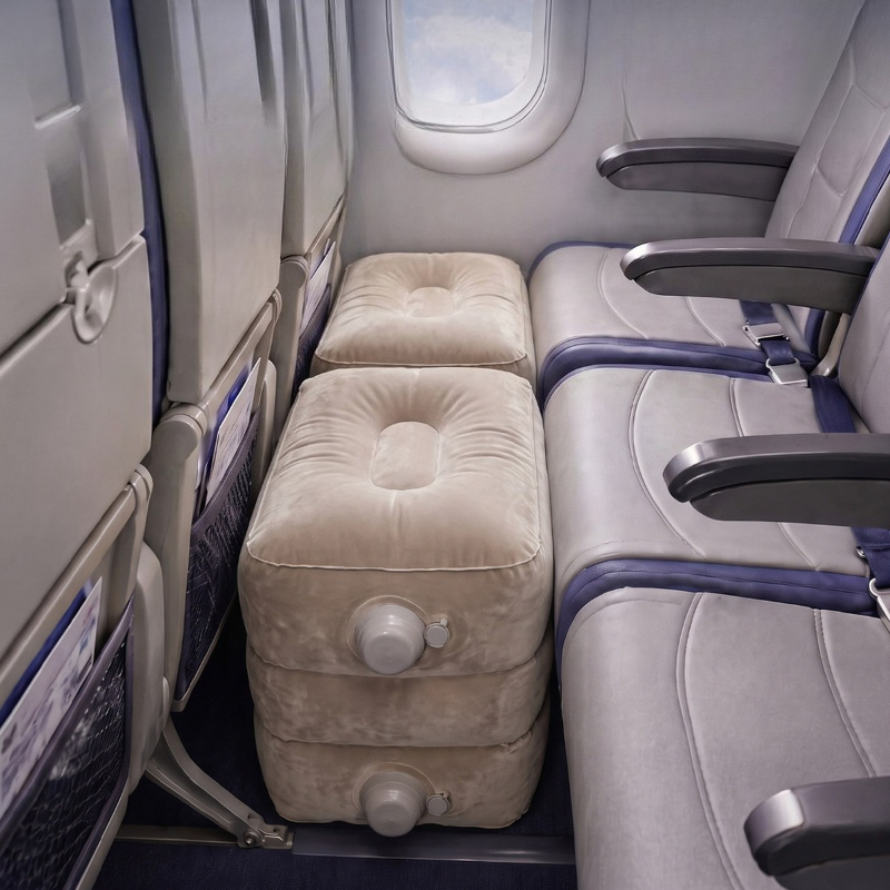 Надувная подставка для ног для – обзор и цена Travel Accessories For Long Haul Flights