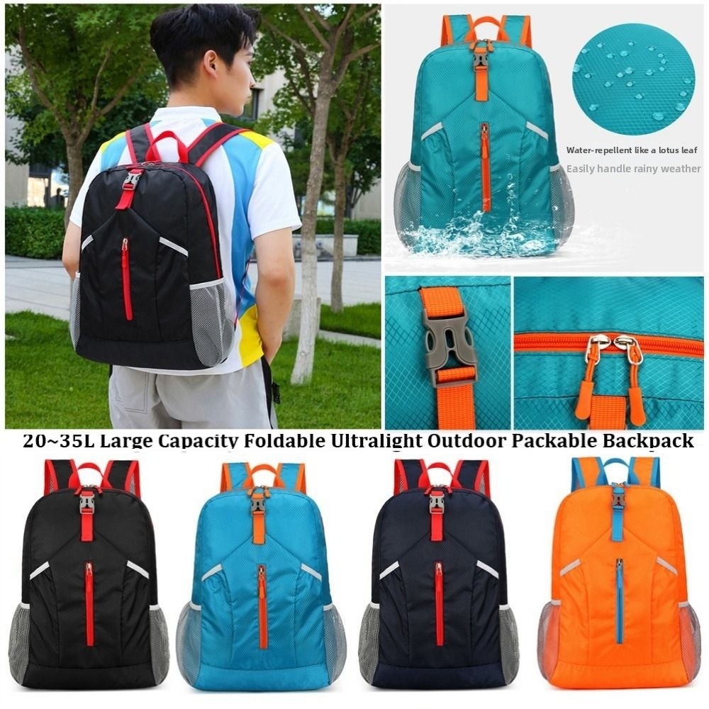 Новый компактный рюкзак 20 ~ 3 – обзор и цена Packable Daypack Foldable