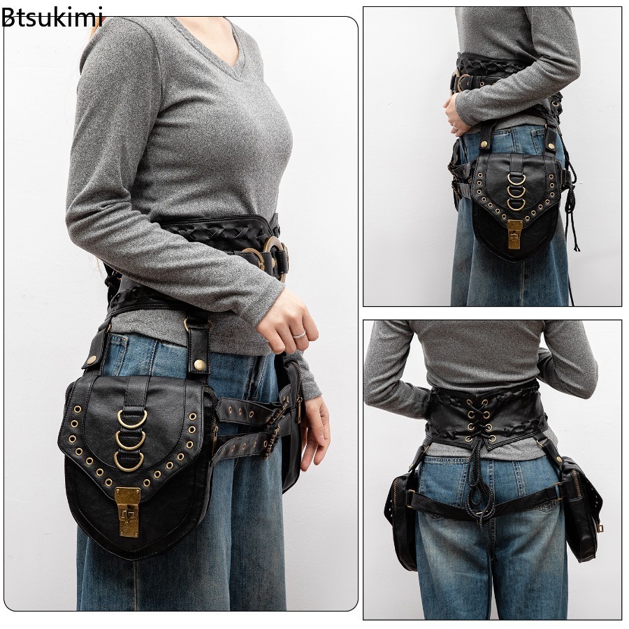 Ретро-стимпанк поясные сумки д – обзор и цена Travel Accessories Hip Belt