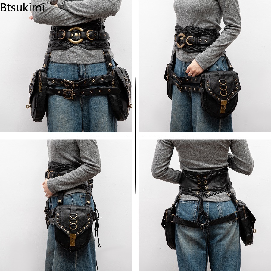 Ретро-стимпанк поясные сумки д – обзор и цена Travel Accessories Hip Belt