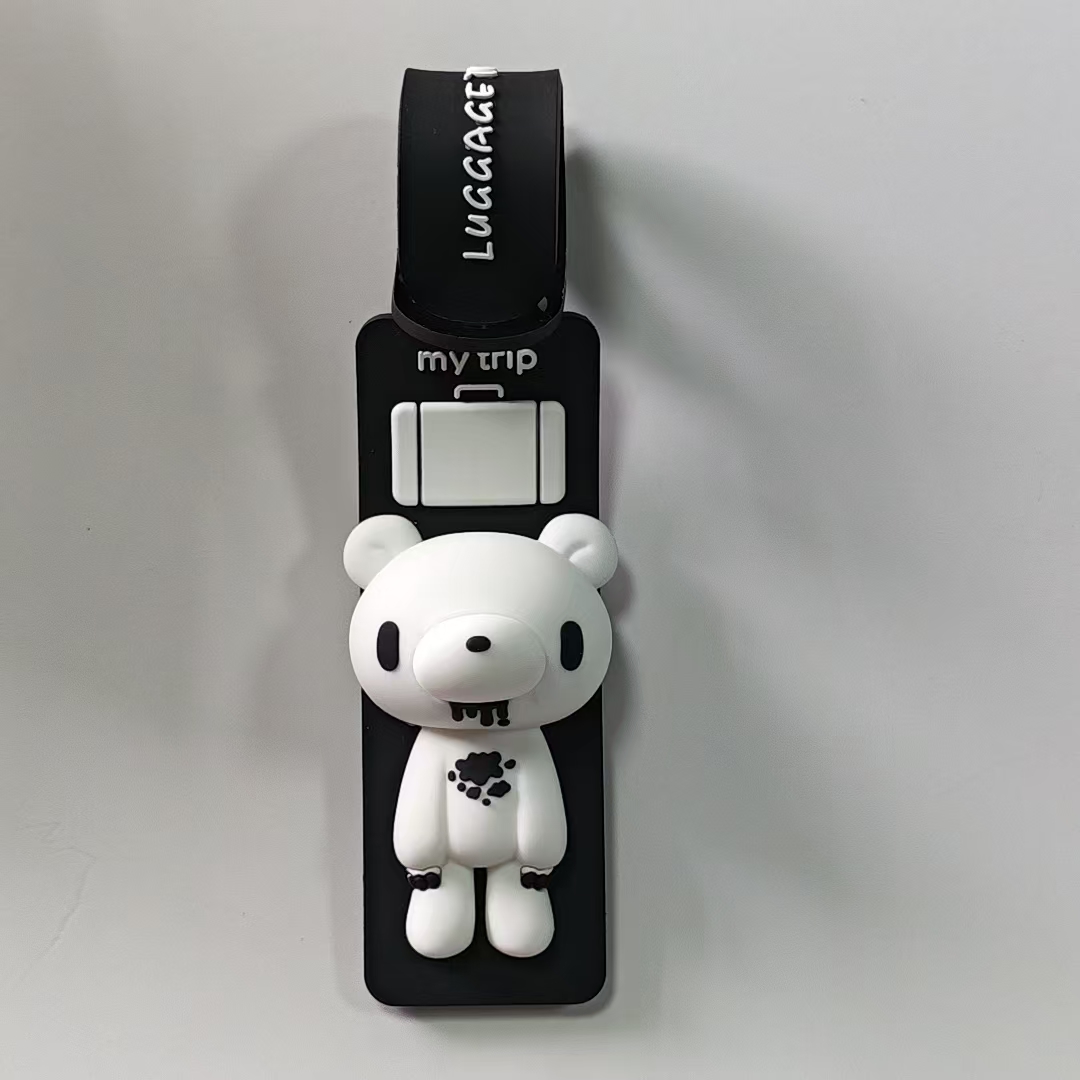 Милый мультяшный силиконовый б – обзор и цена Luggage Strap Belt