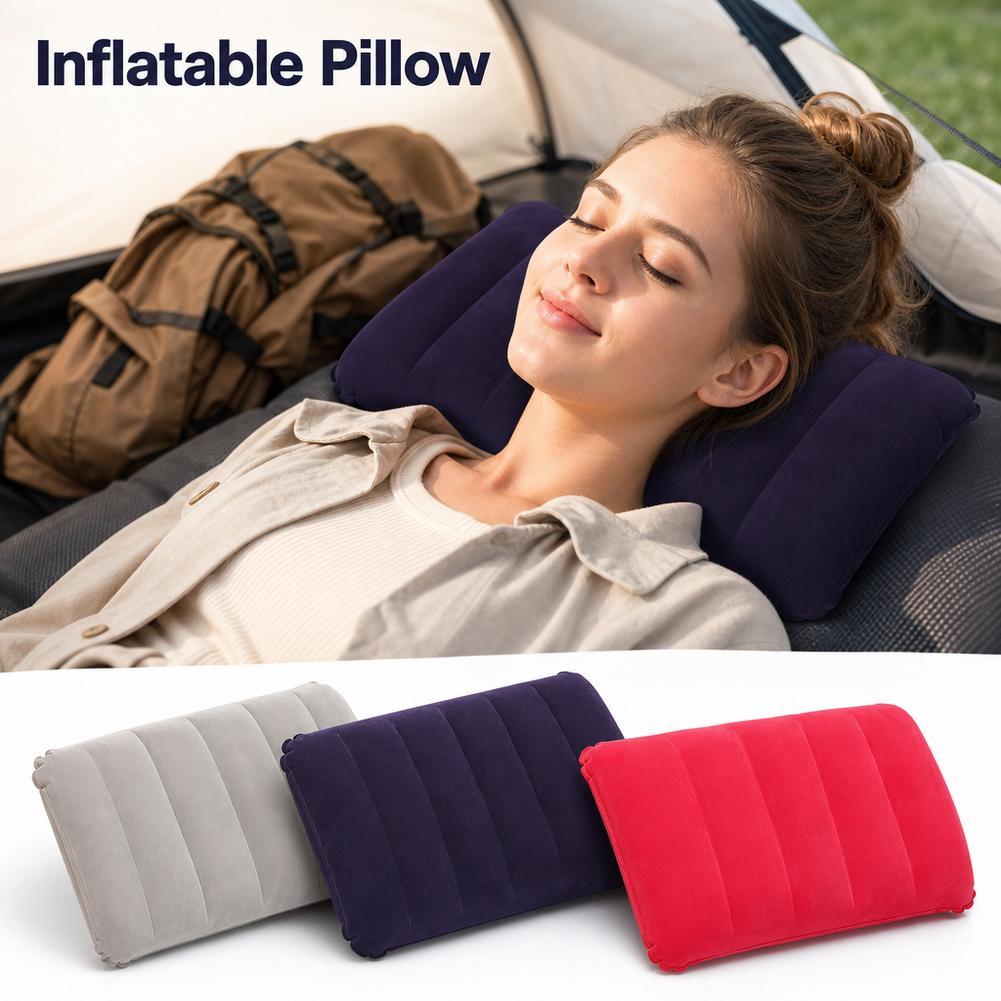Надувная подушка 47x30 см для  – обзор и цена Travel Accessories Pillow