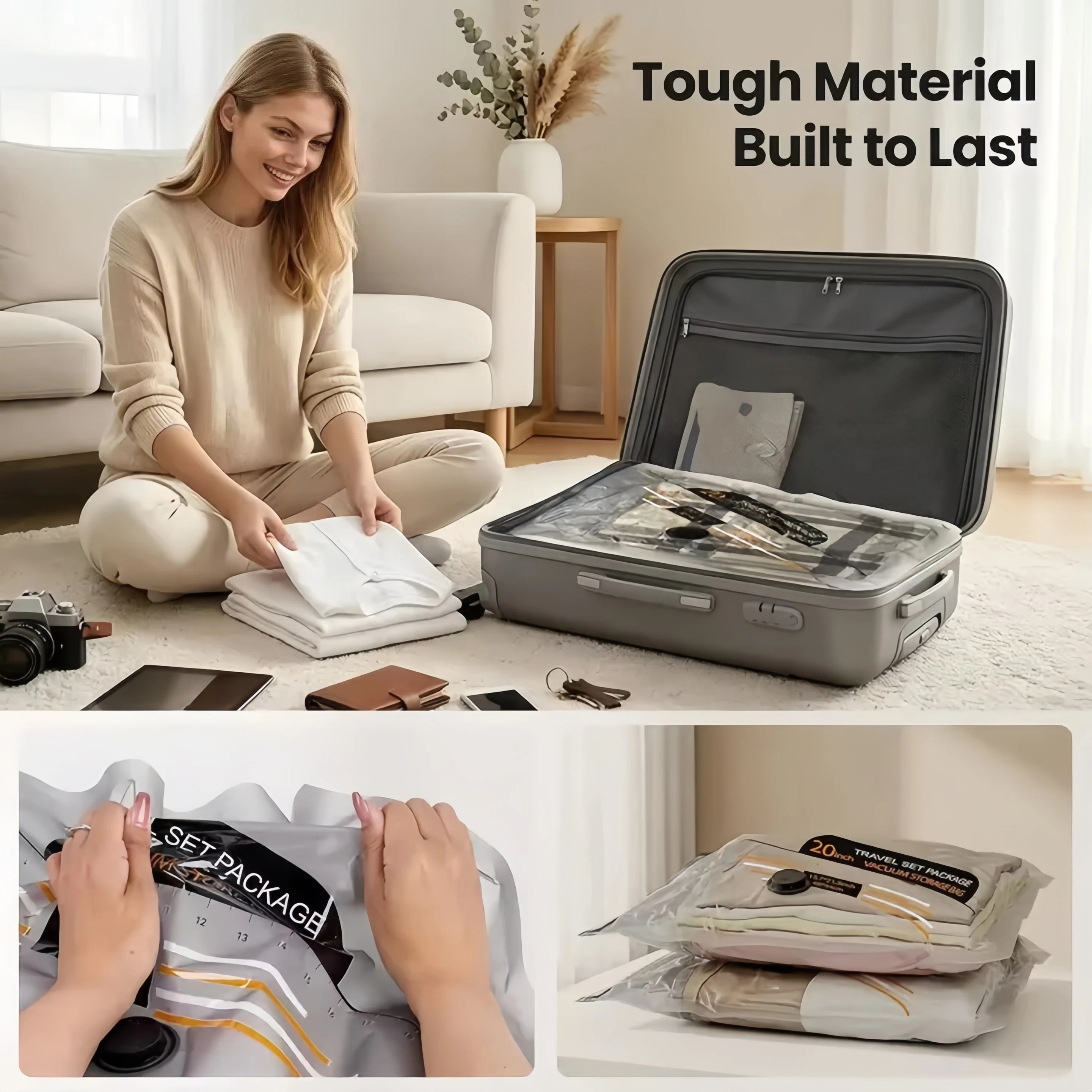 Компрессионные кубы для упаков – обзор и цена Travel Packing Cube