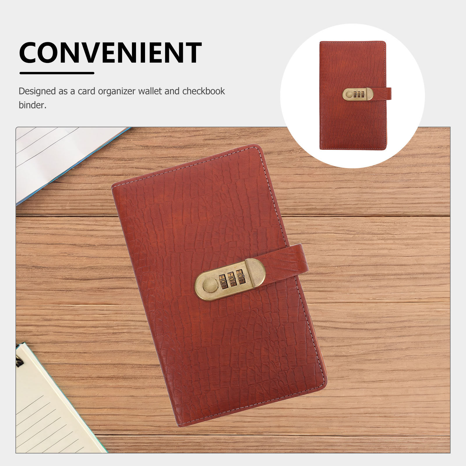 Папка для документов с кодовым – обзор и цена Document Organizer Folder